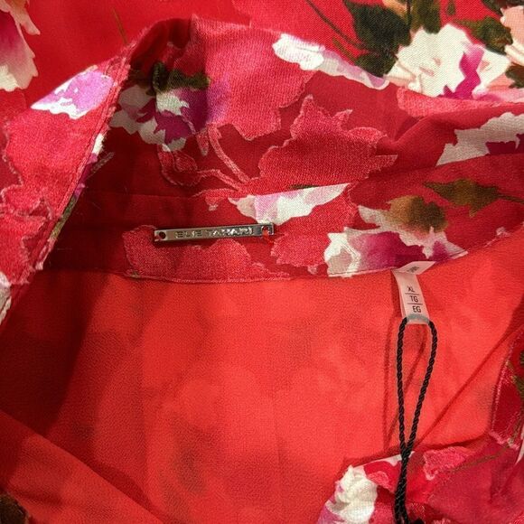 ELIE TAHARI PRIMROSE SHIRT PEONY MULTI - Picture 11 of 14